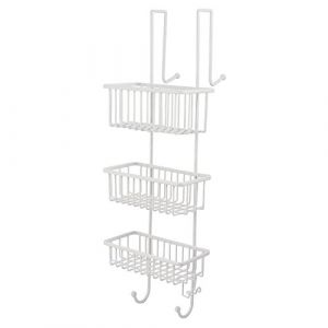 Bremermann Étagère de douche, panier de douche, étagère de baignoire à suspendre, 3 paniers