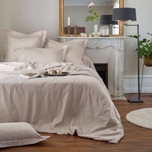 Blanc des vosges Parure de lit satin Divine