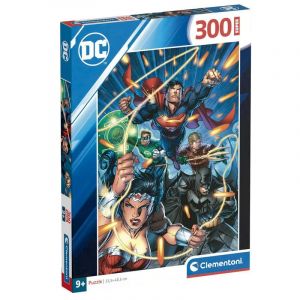 Clementoni Supercolor DC Comics – 180 pièces Enfants 9 Ans, Puzzle Super-héros, fabriqué en Italie, 21725, Multicolore
