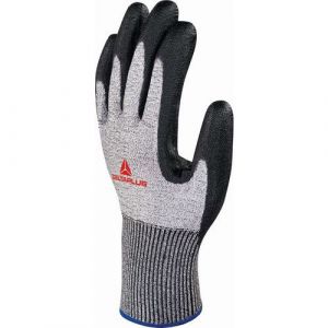 Delta Plus Gant tricot ECONOCUT Gris / Noir Paume enduite VENICUT44 Lot de 3 - VECUT44GRG30 - Taille gants - T8