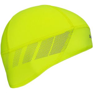 GripGrab Couvre-chef Skull Windproof - Hi-Vis Yellow - Taille M