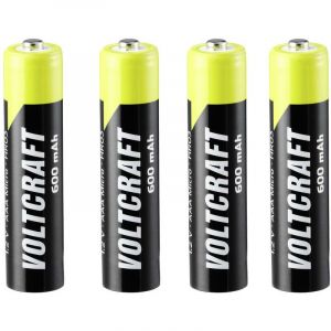 Image de Voltcraft Endurance Pile rechargeable LR3 (AAA) NiMH 600 mAh 1.2 V 4 pc(s)