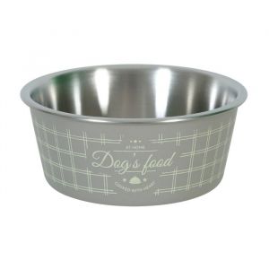 Zolux Ecuelle food dog antiderapante taupe 400ml