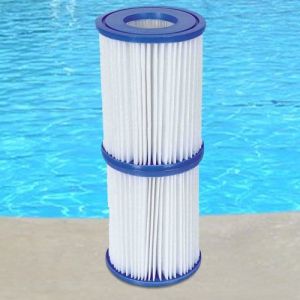 Bestway Lot de 8 cartouches de filtration pour pompes de piscine Intex /Taille 2.