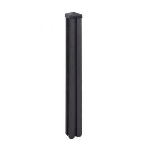 Poteau WPC Sarthe-WPC-Clôture 98cm anthracite