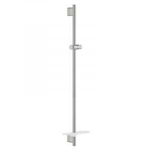 Grohe Rainshower Smartactive Barre de douche 900mm avec curseur et support orientable, Supersteel (26603DC0)