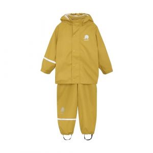 Celavi Zweiteiliger Regenanzug in Vielen Farben Veste Imperméable, Jaune (Mineral Yellow 372), 125 (Taille Fabricant: 110) Fille