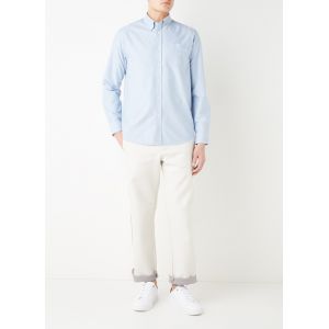 Ted Baker Chemise droite Paplet coton oxford Bleu - Couleur Bleu - Taille XL