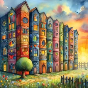 Puzzle 1023 pièces : Booktown