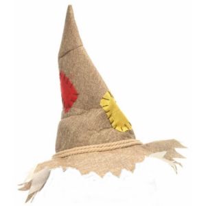 Ruedelafete Chapeau Epouvantail avec patchwork