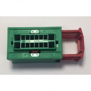 Image de TE Connectivity 185760-2 - Connecteur automobile 16W HYBRID RCPT HSG - Vert