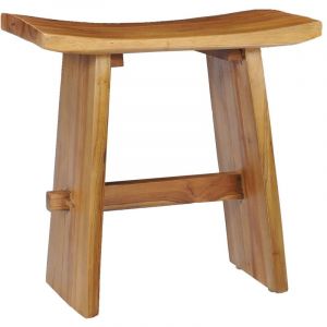 VidaXL Tabouret Bois de teck massif
