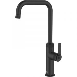 Essebagno Mitigeur évier cuisine Molette noir mat