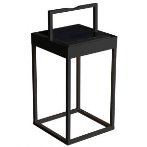 Konstsmide Lanterne solaire LED Portofino, mur/table, noire
