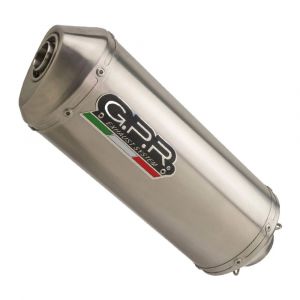 Gpr Exclusive Silencieux à Enfiler Satinox Homologué V-strom 1050 Xt 20-21 Euro 5 One Size Silver / Silver