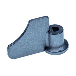 Vhbw Crochet pétrisseur compatible avec Tefal STOOMKOKER BREAD MAKER OW300101 (PT) machine à pain - Pale, 6,6 x 5,1 cm, aluminium, gris