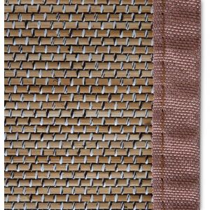 Casa Pura - Tapis en bambou Panda Enroulable Marron 160 x 230 cm