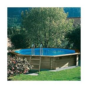 Image de OOGarden Piscine bois Nosy Sakatia 5,11 x 1,30 m