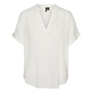 Vero Moda Blouse &agrave; manches larges - Blanche
