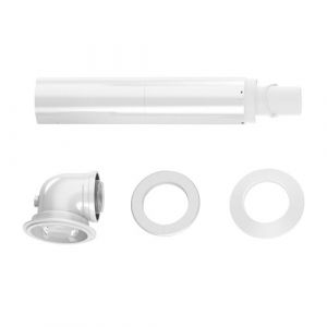 ELM Leblanc Terminal ventouse horizontal pour chaudière condensation 80/125 - 7738113487