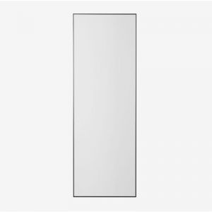 Miroir mural rectangulaire en aluminium (70x200 cm) Mirjam SKLUM Noir 200 cm