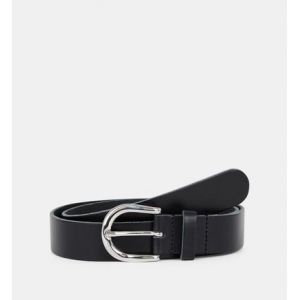 Image de Galeries Lafayette Ceinture fine Greena cuir Noir