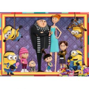 Ravensburger Puzzle de 100 pièces - La famille de Moi, Moche et Méchant 4 Nathan