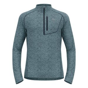 Image de Odlo Polaire Tencia Demi-Zip bleu marine - XL