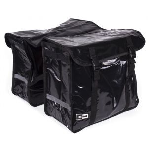 46l double sacoche noir sac de velo pour femmes hommes ebike