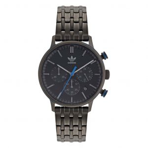 Adidas Montre mixte Montres CODE ONE CHRONO AOSY22017 - Bracelet Acier Noir