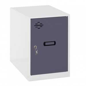 Mini casier 40 cm blanc et anthracite Simonlocker Simonrack