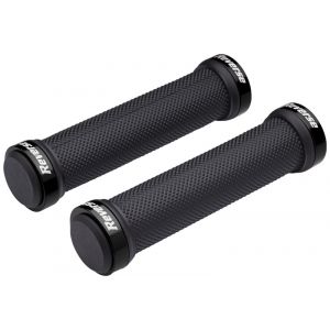 Reverse Lock-On Grips, black rouge Poignées standards