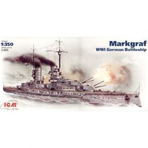 ICM Markgraf WWI German Battleship - 1:350e