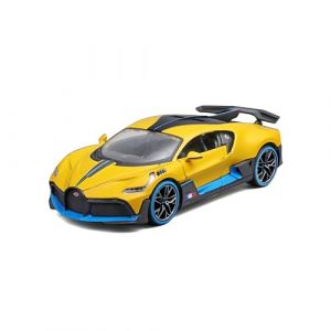 Maisto Bugatti Divo - Échelle 1/24 - Portes Mobiles, Jaune (531526Y)