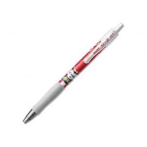 Pilot G-2 - Roller encre gel rétractable - Edition limitée Mika - Pointe 0,7 mm - Rouge