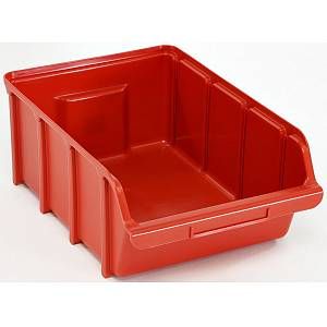 Raaco Bac &agrave; Bec en polypropyl&egrave;ne 23 litre rouge,