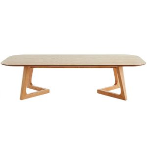 Miliboo Table basse rectangulaire bois clair L150 cm JUKE