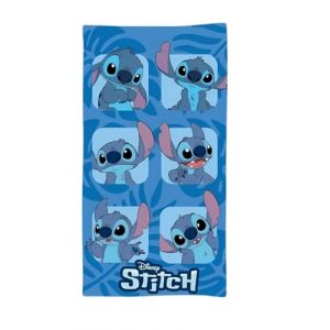 STITCH-LILO ET STITCH-DISNEY-DRAP DE BAIN-SERVIETTE DE PLAGE -MICROFIBRE 70X140 CM.