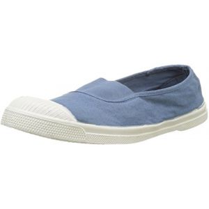 Bensimon F15002 - Tennis Elastique Femme - Bleu (Denim) - 40 EU