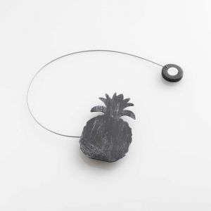 Image de Embr e de Rideau Aimant&eacute;e "Ghana" 30cm Noir Prix