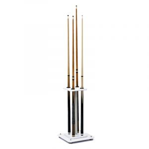 Image de Prix Porte Queues de Billard 4 Emplacements 54cm Blanc