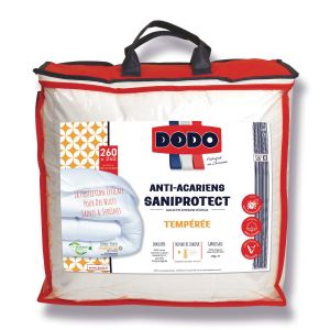 Dodo Couette Blanc Antiacarien 260x240 Cm - La Couette