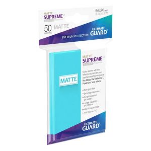 Ultimate Guard 50 pochettes Supreme UX Sleeves taille standard Aigue-marine Mat