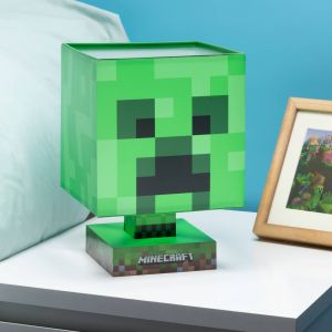 Paladone Minecraft Creeper Icône Lampe à piles portable Multicolore Taille unique