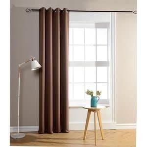 Rideau Occultant 140 x 240 cm TAUPE FONCE - HOMEROKK