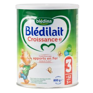 Blédina Blédilait Lait de Croissance+ 3ème Âge 800g