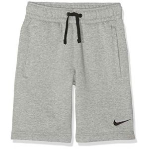 Nike Team Club 19 Short Mixte Enfant, Dark Grey Heather/Dark Steel Grey/Noir, FR