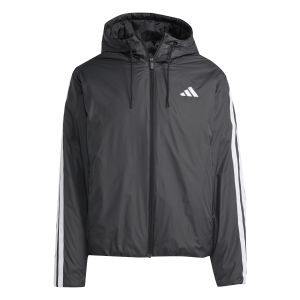 Adidas Doudoune à capuche isolante Essentials Climawarm 3 stripes