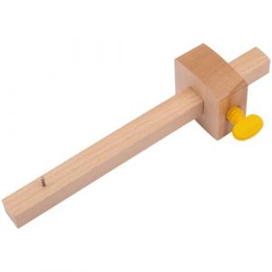 Draper Tools Jauge de marquage | Outil &agrave; main en bois de h&ecirc;tre | Vis tournantes en plastique | 64440