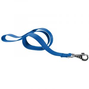 Ferplast Club G15/120 Laisse en Nylon Bleu pour Chiens 120 Cm Largeur 15mm
